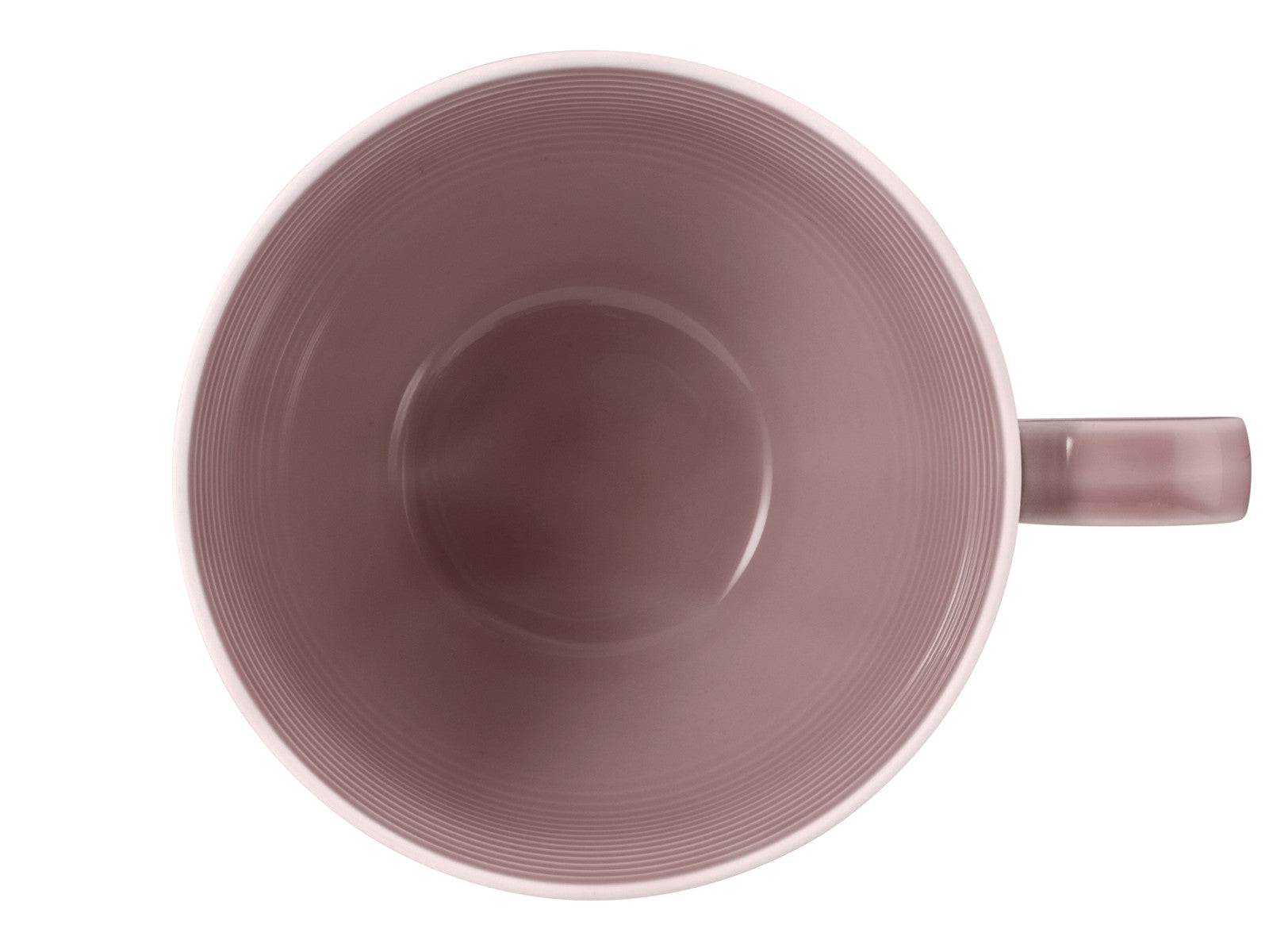 Seltmann Weiden Beat Altrosa uni Milchkaffeeobertasse 0,35l mit Relief - Produktbild 4