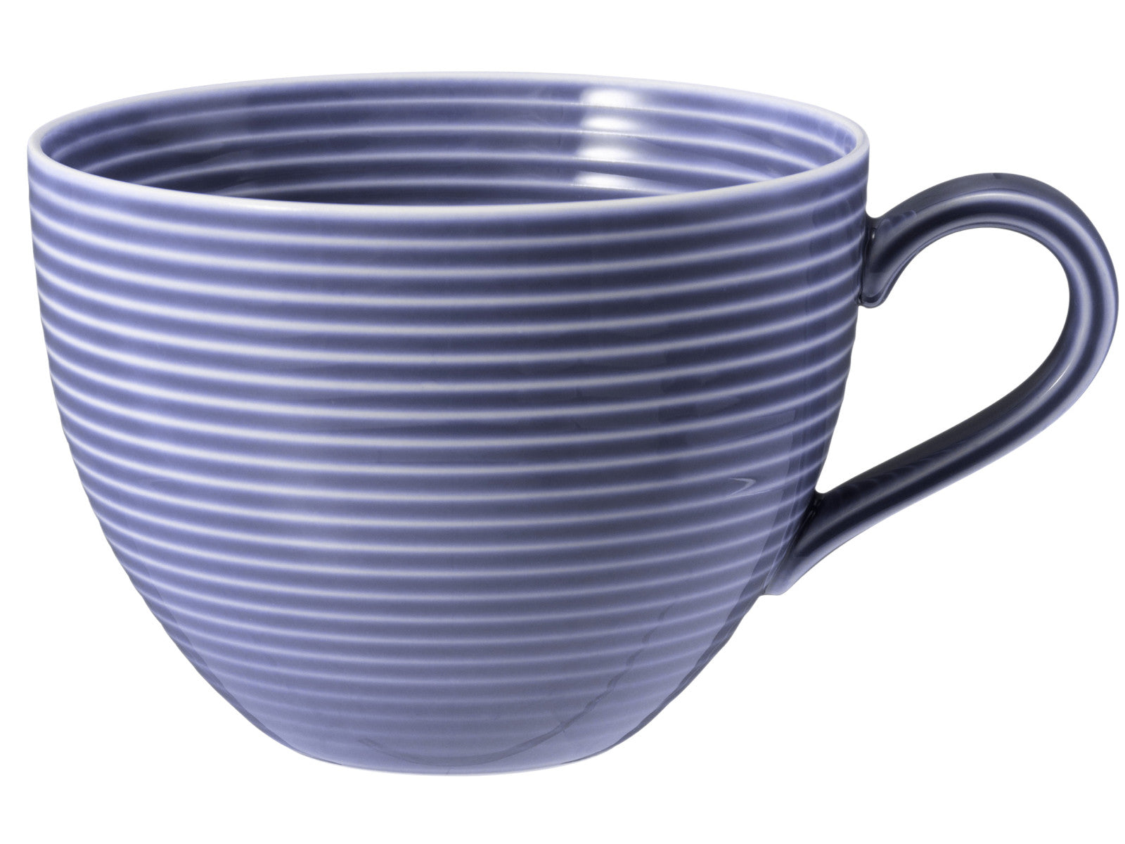 Seltmann Weiden Beat Fliederblau uni Milchkaffeeobertasse 0,35l mit Relief - Produktbild 3