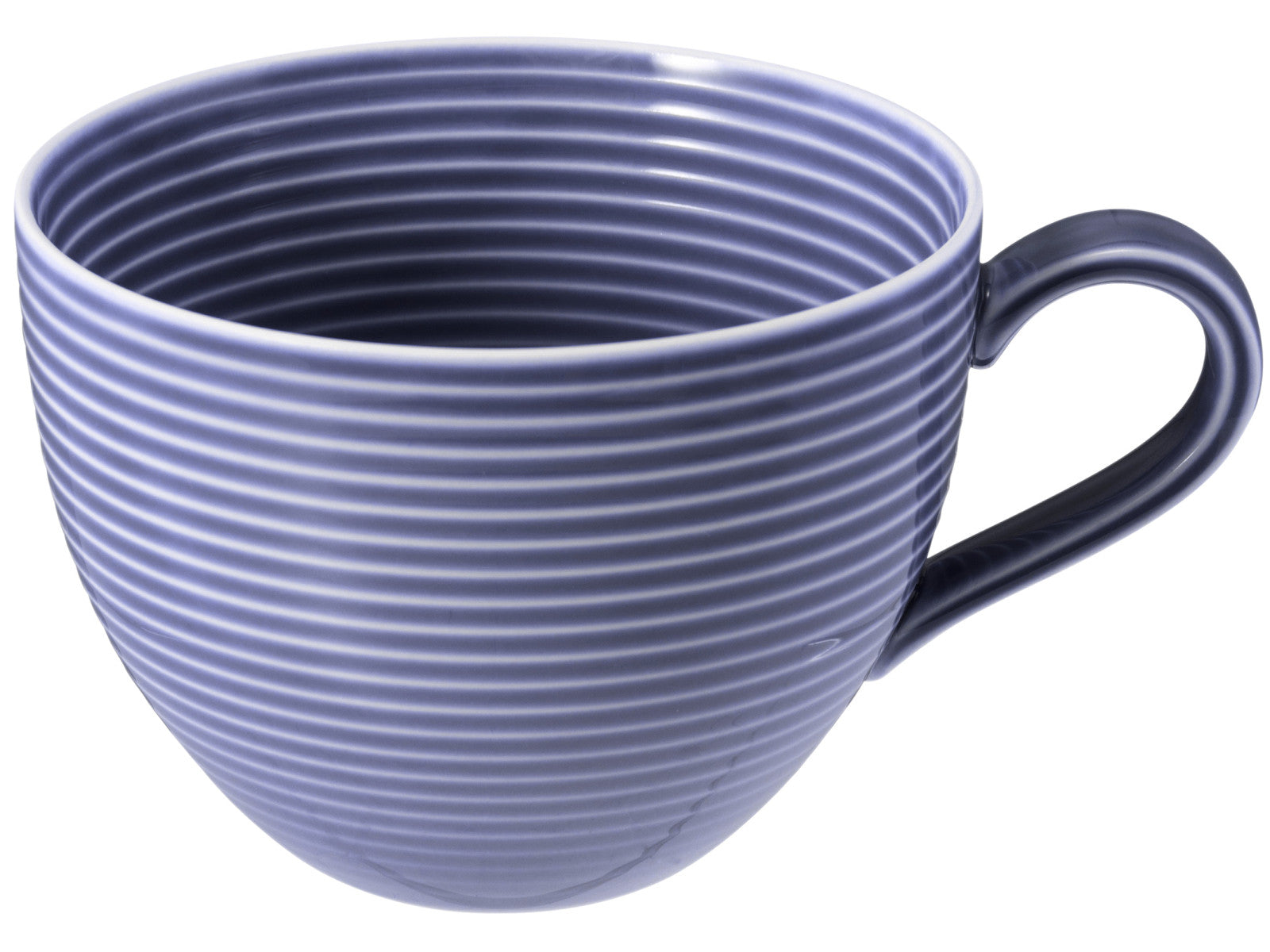 Seltmann Weiden Beat Fliederblau uni Milchkaffeeobertasse 0,35l mit Relief - Produktbild 2