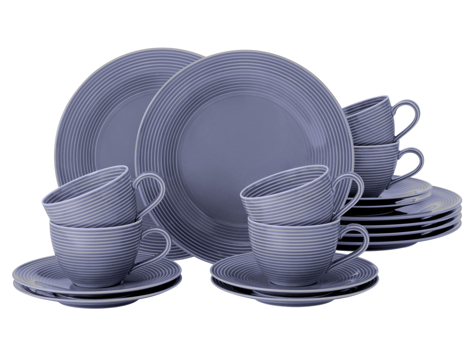 Seltmann Weiden Beat Fliederblau uni Kaffeeservice 18tlg