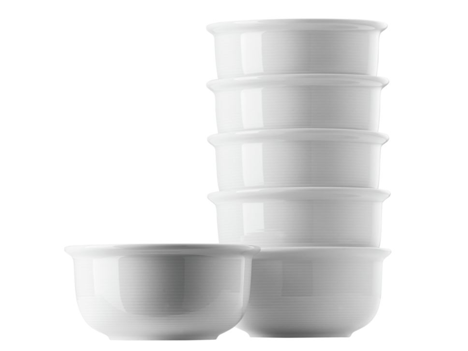 Thomas Trend weiss Dessertschalen 14 cm Set 6tlg
