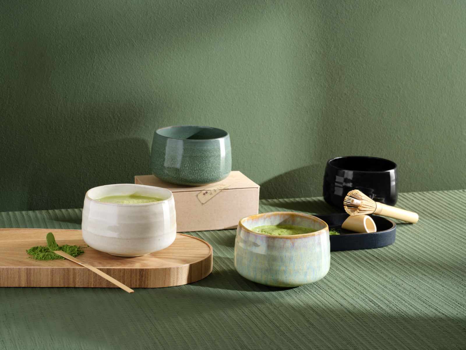 ASA moribana Matcha-Set hasu shiny 3tlg - Produktbild 6