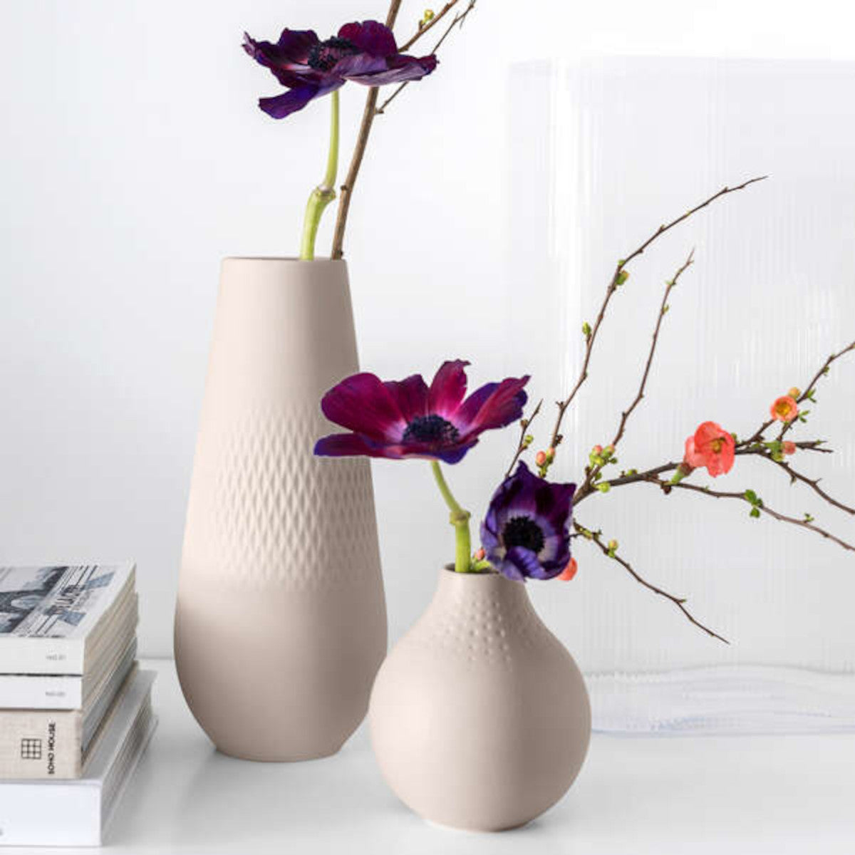 Villeroy & Boch Manufacture Collier beige Vase Perle klein 11,5 cm - Produktbild 4