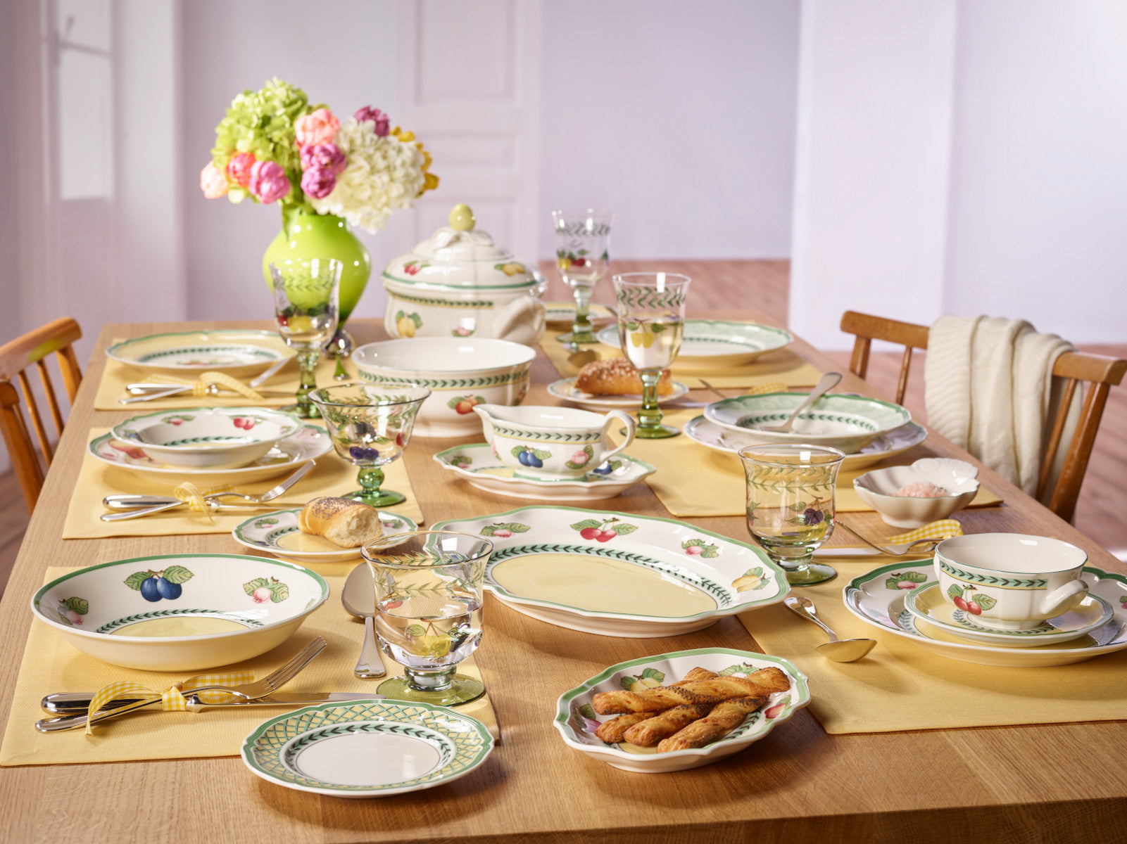 Villeroy & Boch French Garden Fleurence Suppenteller 23 cm - Produktbild 3