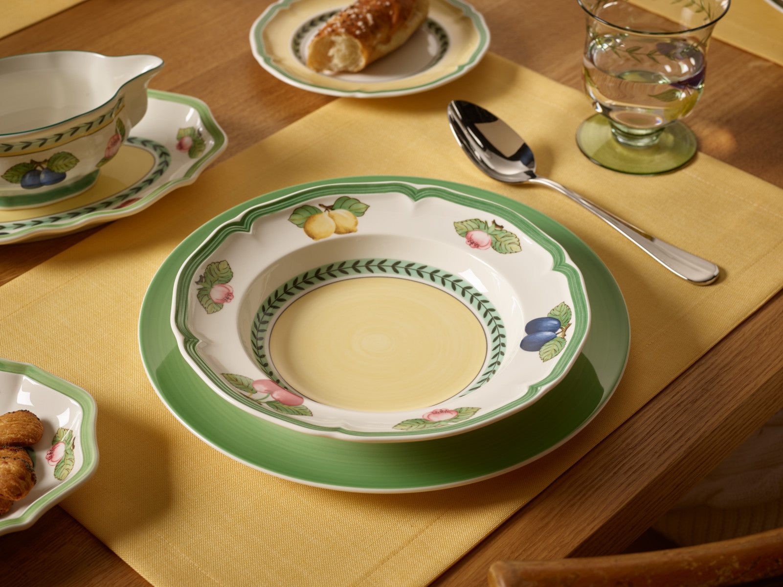 Villeroy & Boch French Garden Fleurence Suppenteller 23 cm - Produktbild 2