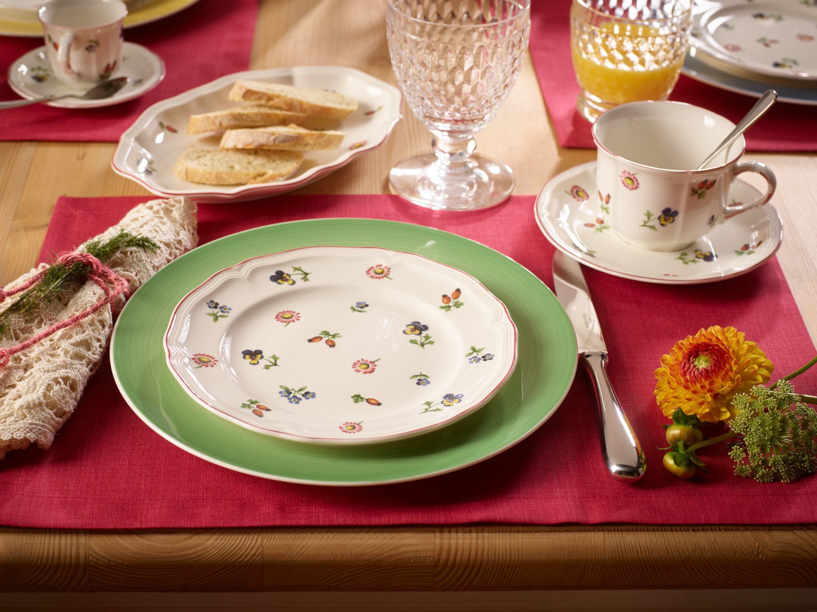 Villeroy & Boch Petite Fleur Frühstücksuntertasse 17 cm - Produktbild 3