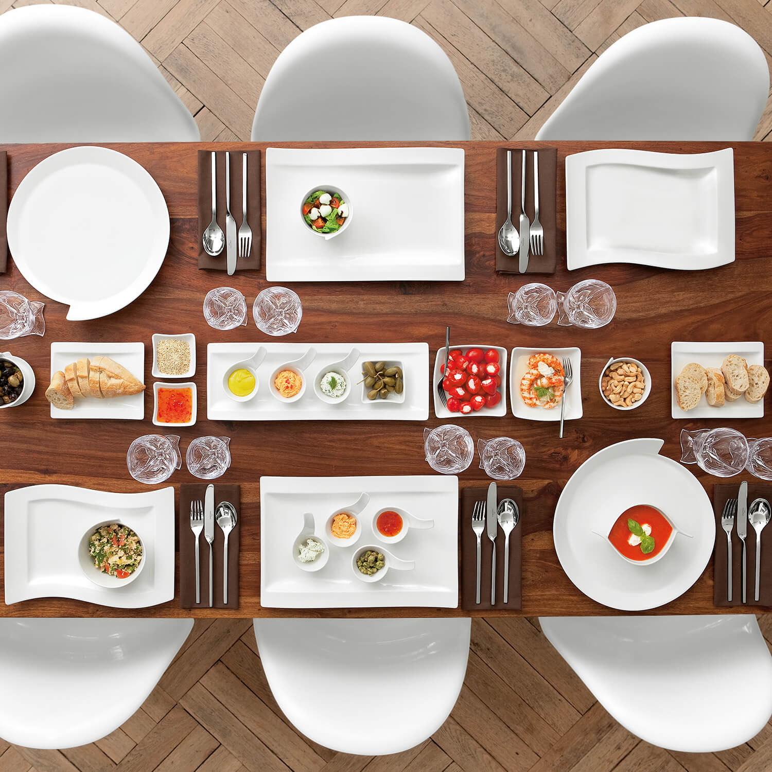 Villeroy & Boch New Wave Frühstücksteller rechteckig - Produktbild 2
