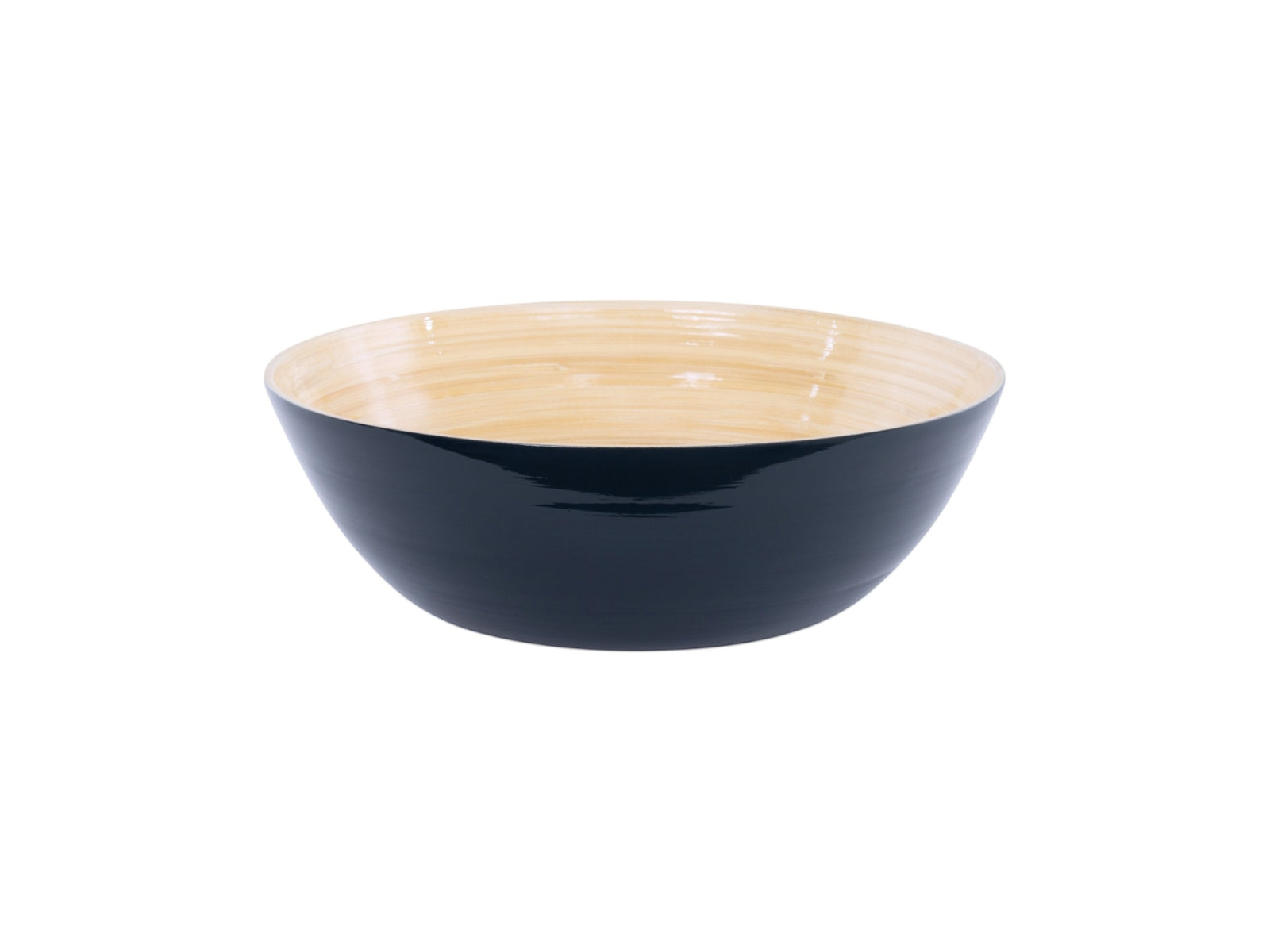 albert L. (punkt) Bambus-Schüssel stahlblau 30x10cm