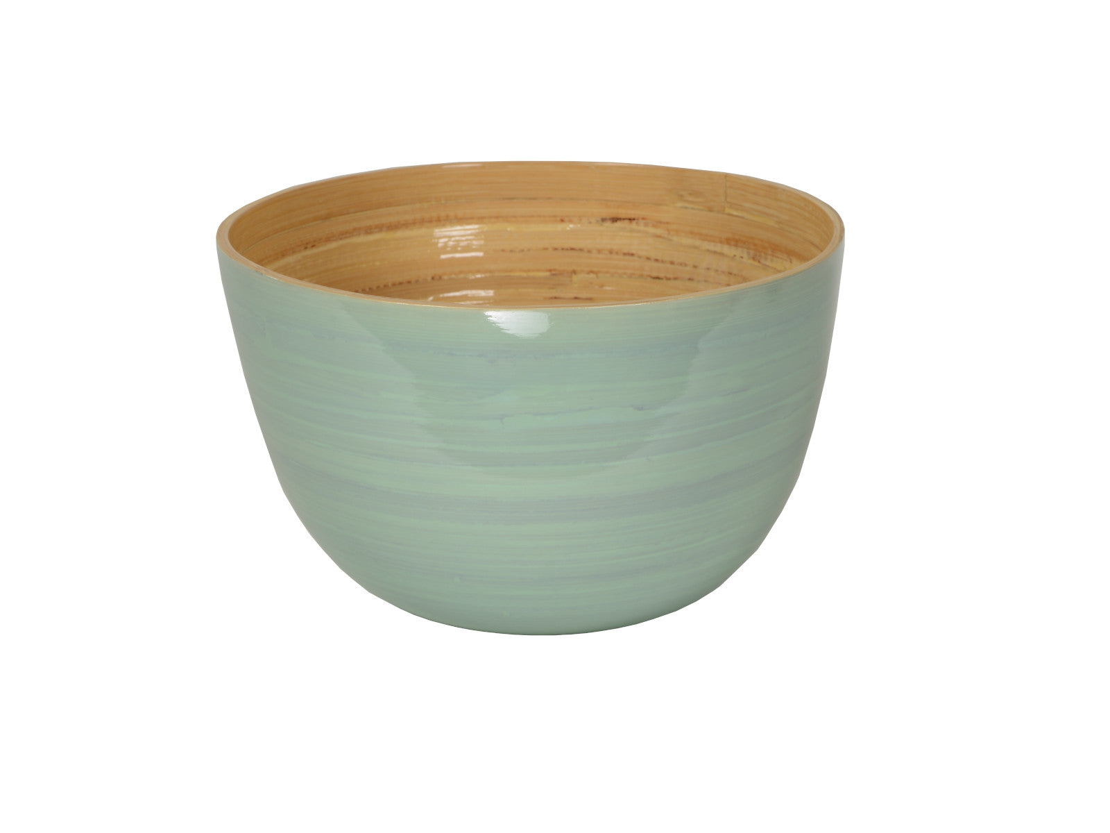 albert L. (punkt) Bambus-Schüssel eisblau 26 x 16 cm