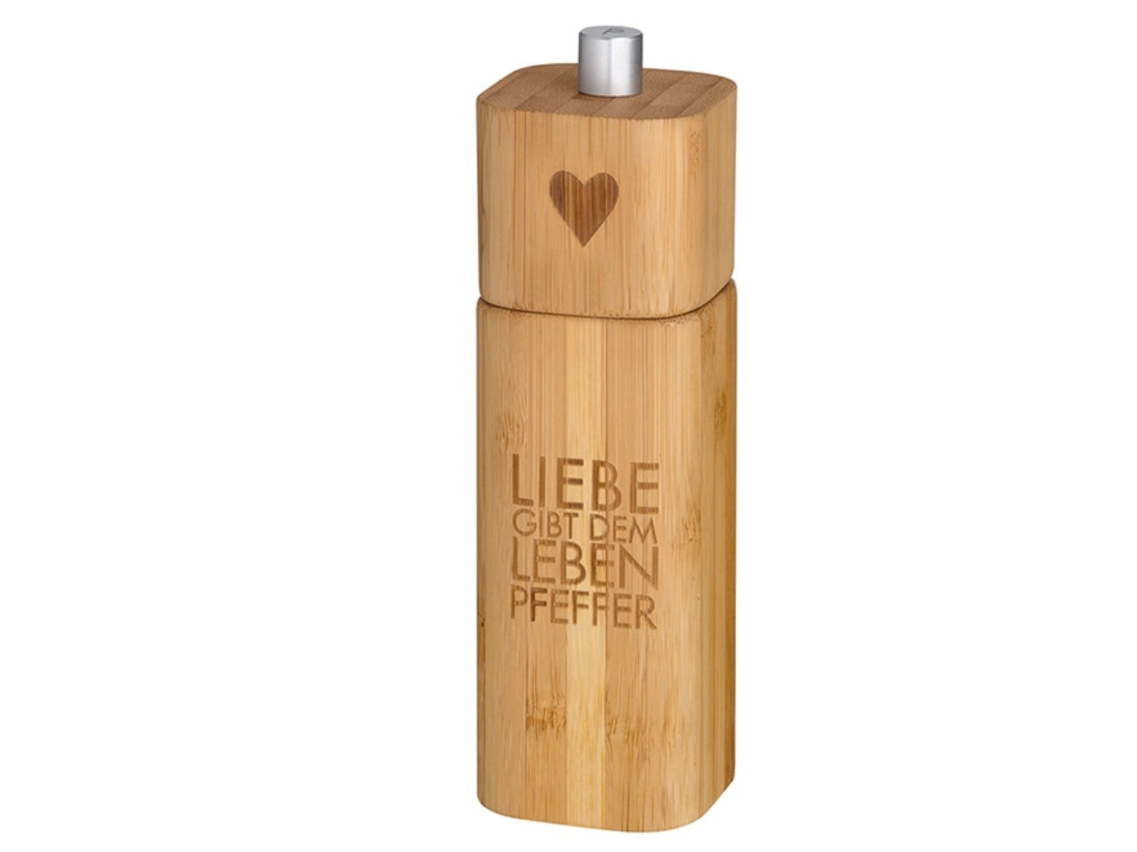 räder Pfeffermühle Liebe gibt dem Leben Pfeffer 15cm