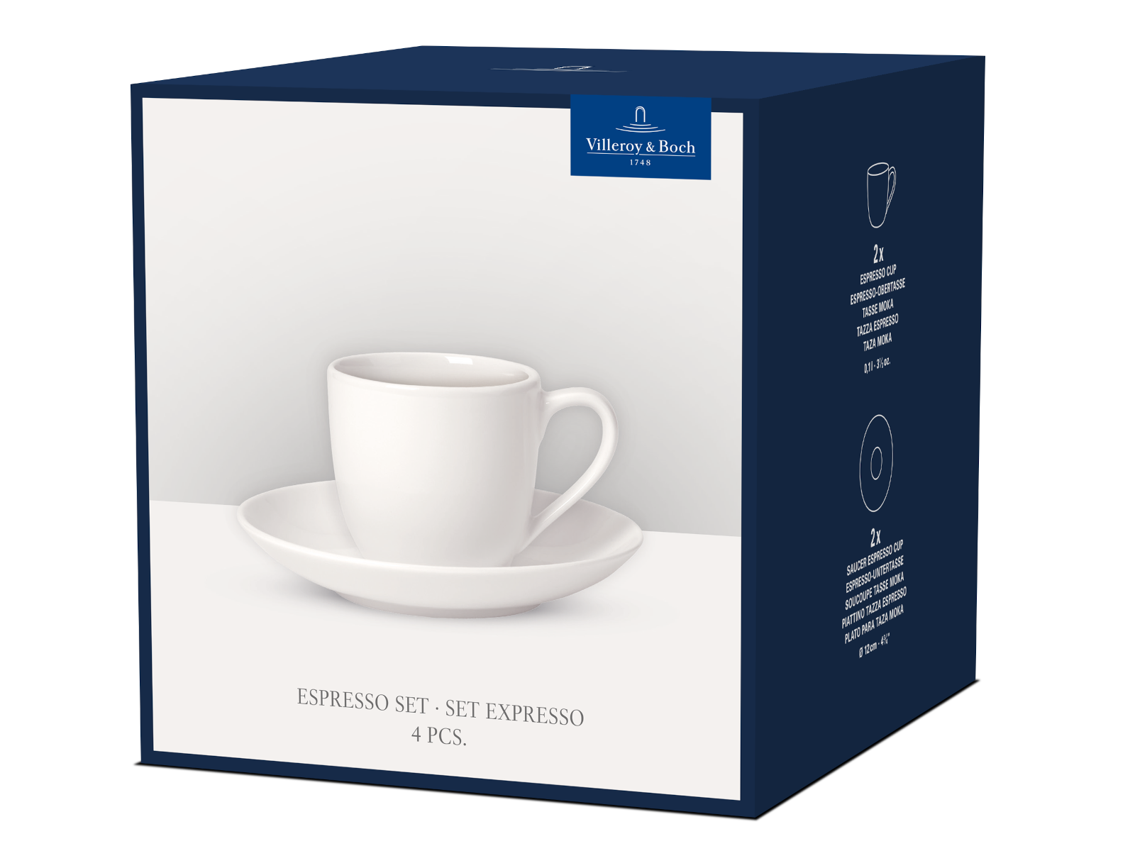 Villeroy & Boch For Me Espresso-Set 2 Personen - Produktbild 2