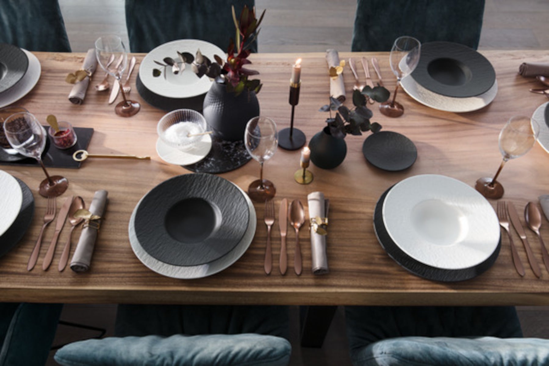Villeroy & Boch Manufacture Rock Starterset 36tlg - Produktbild 5