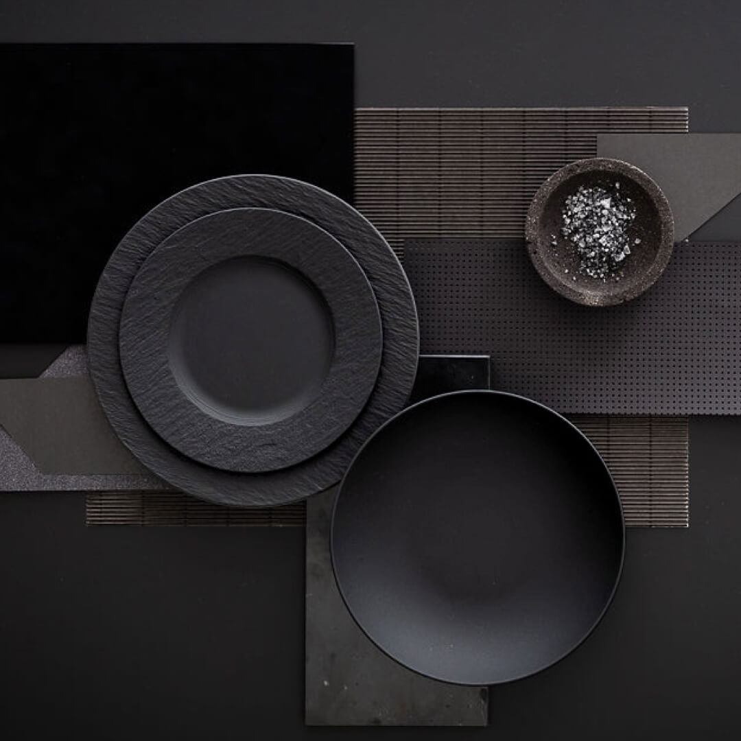 Villeroy & Boch Manufacture Rock Set 18tlg + Besteckset Annalena - Produktbild 3