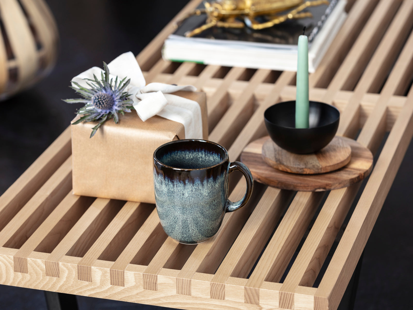 like. by Villeroy & Boch Lave gris Becher mit Henkel 0,4 l Set6 - Produktbild 2