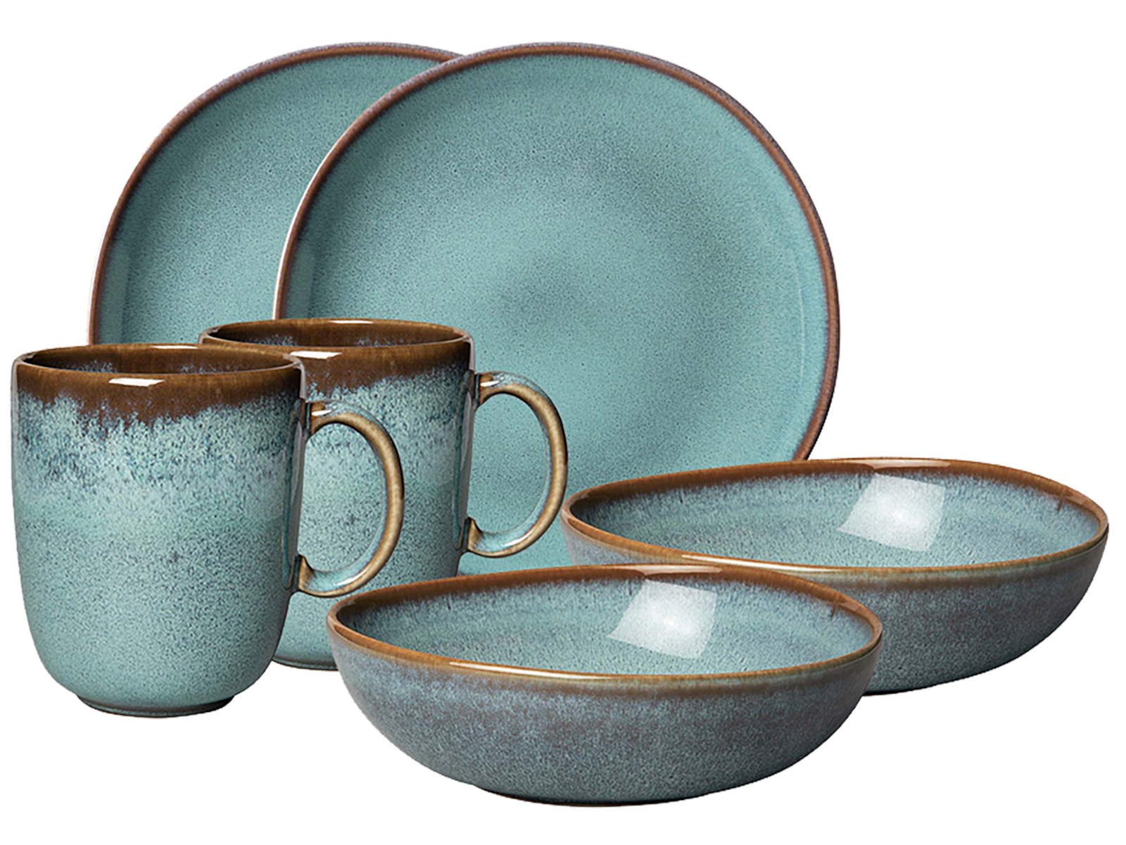 like. by Villeroy & Boch Lave glace Frühstücksset 6tlg