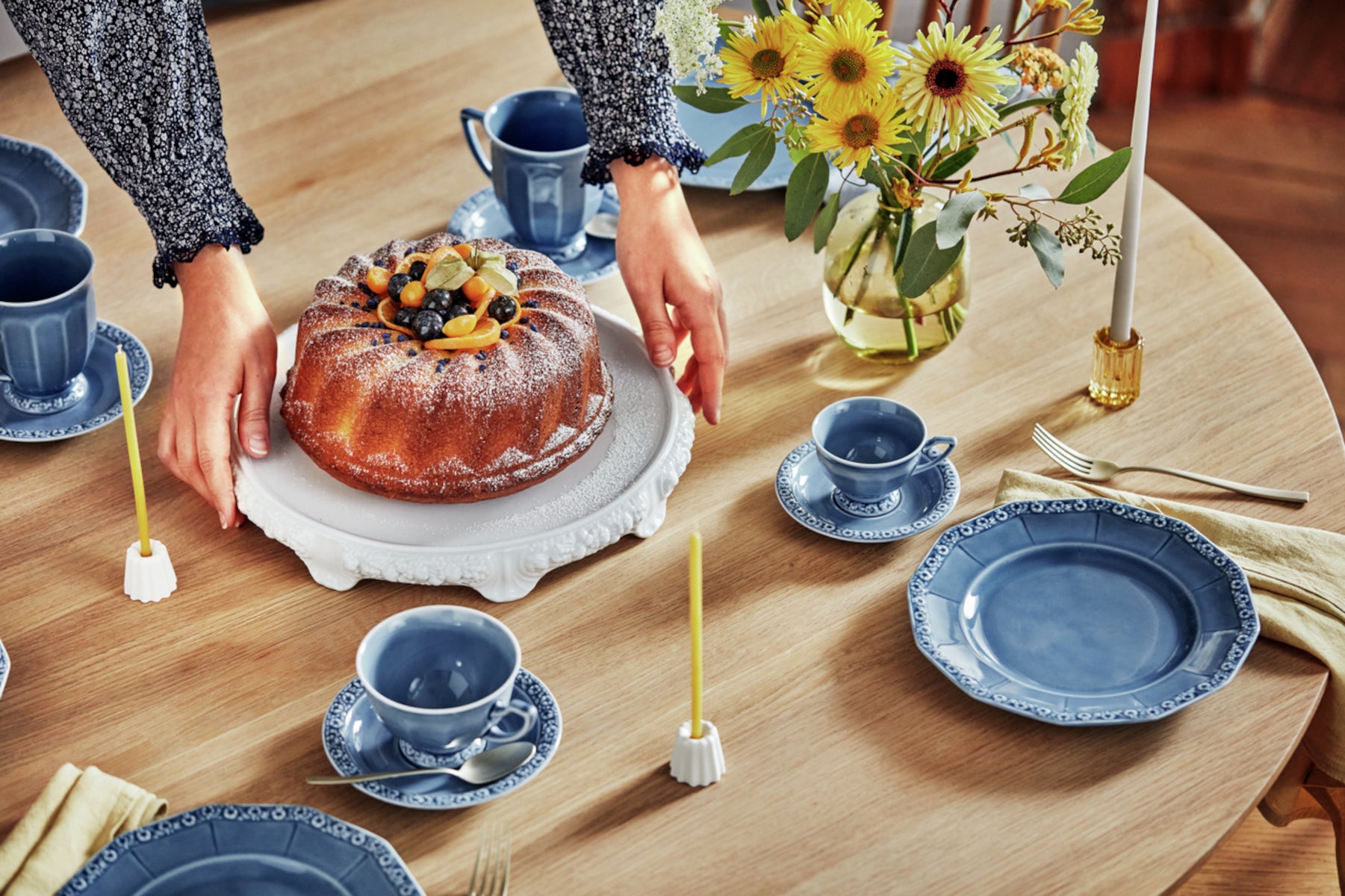Rosenthal Maria Dream Blue Kaffee-Untertasse 14 cm - Produktbild 3
