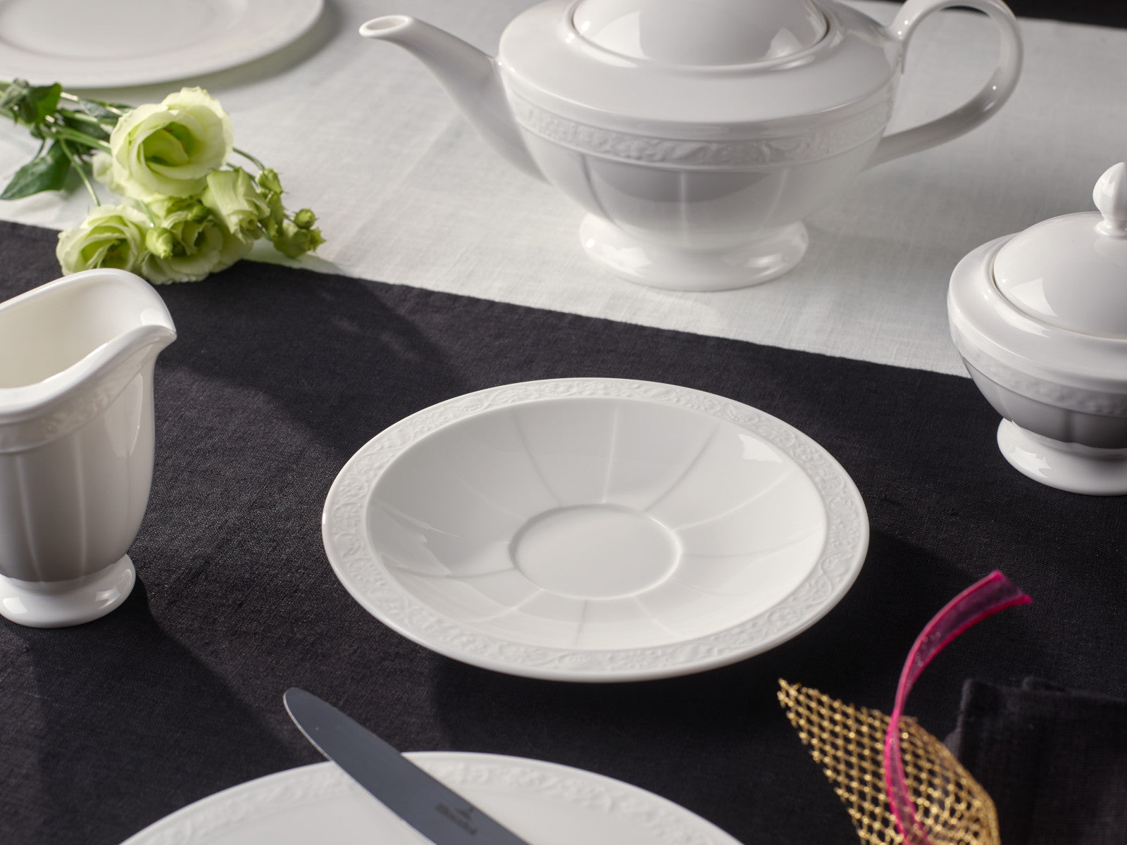 Villeroy & Boch White Pearl Frühstücksuntertasse 18 cm - Produktbild 2