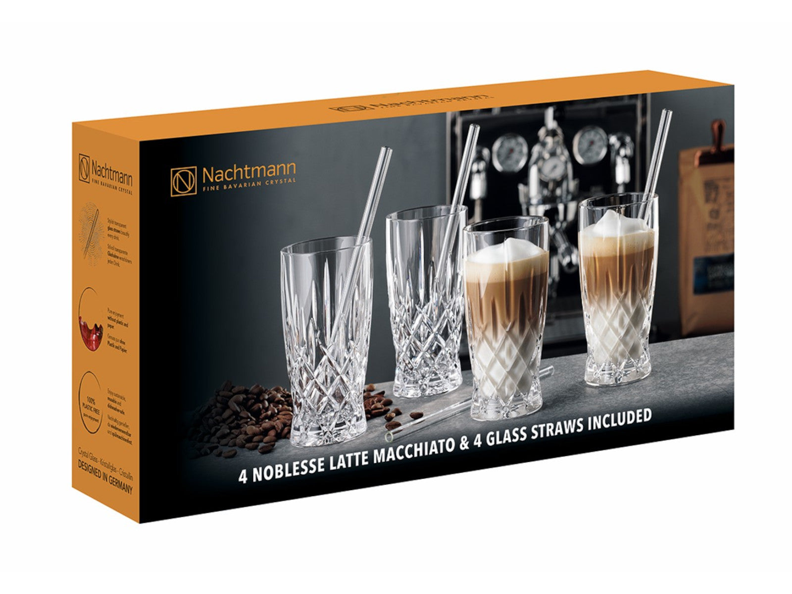 Nachtmann Noblesse Latte Macchiato Set 8 tlg
