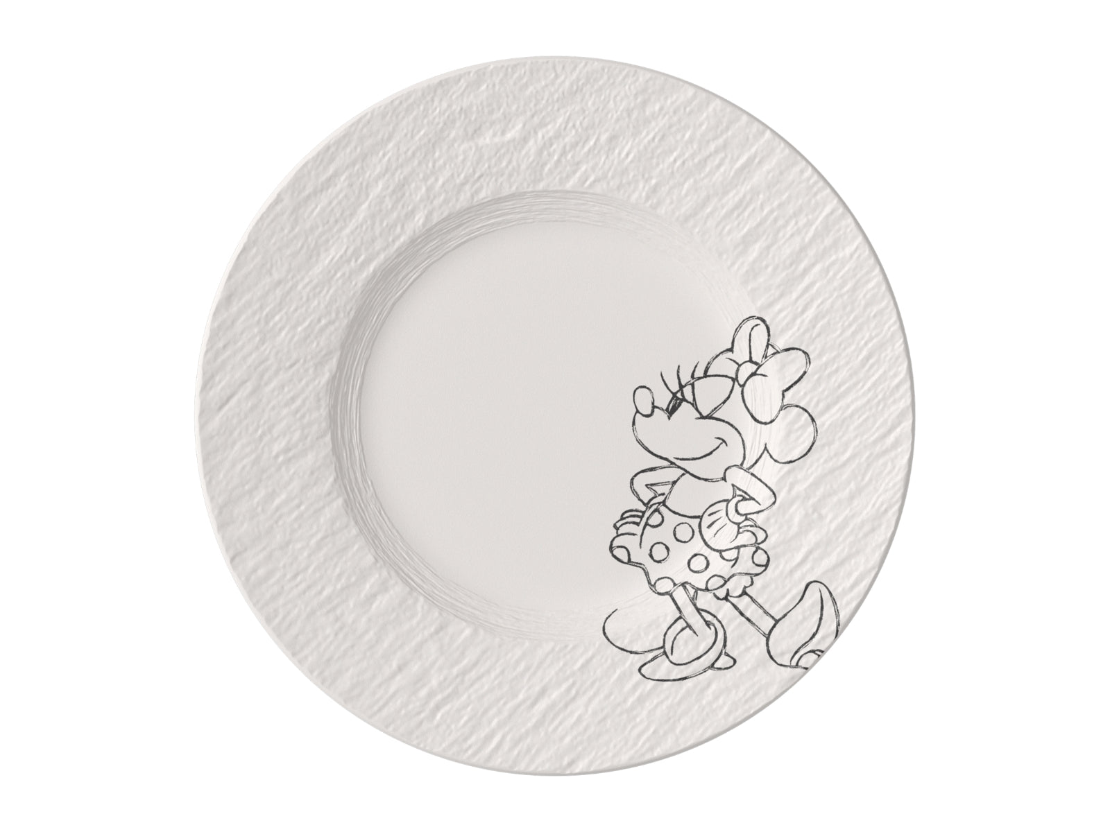 Villeroy & Boch Manufacture Rock blanc - Mickey Mouse Frühstücksteller 22cm