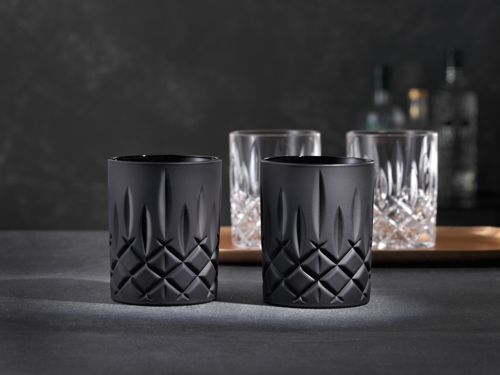 Nachtmann Noblesse Whiskybecher Black Set 2tlg - Produktbild 3