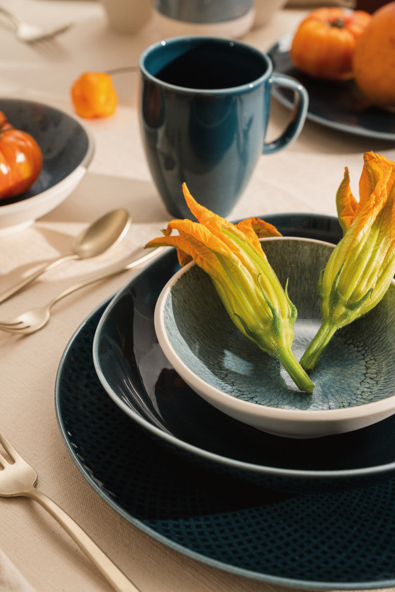 Rosenthal Junto Ocean Blue/Aquamarine Kombiset Espresso 24tlg - Produktbild 2