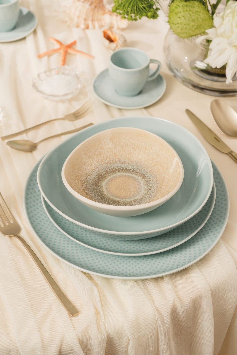 Rosenthal Junto Opal Green/Dune Kombiset Espresso 24tlg - Produktbild 2
