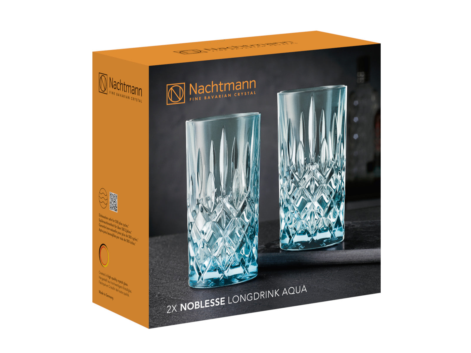 Nachtmann Noblesse Longdrink Aqua Set 2tlg