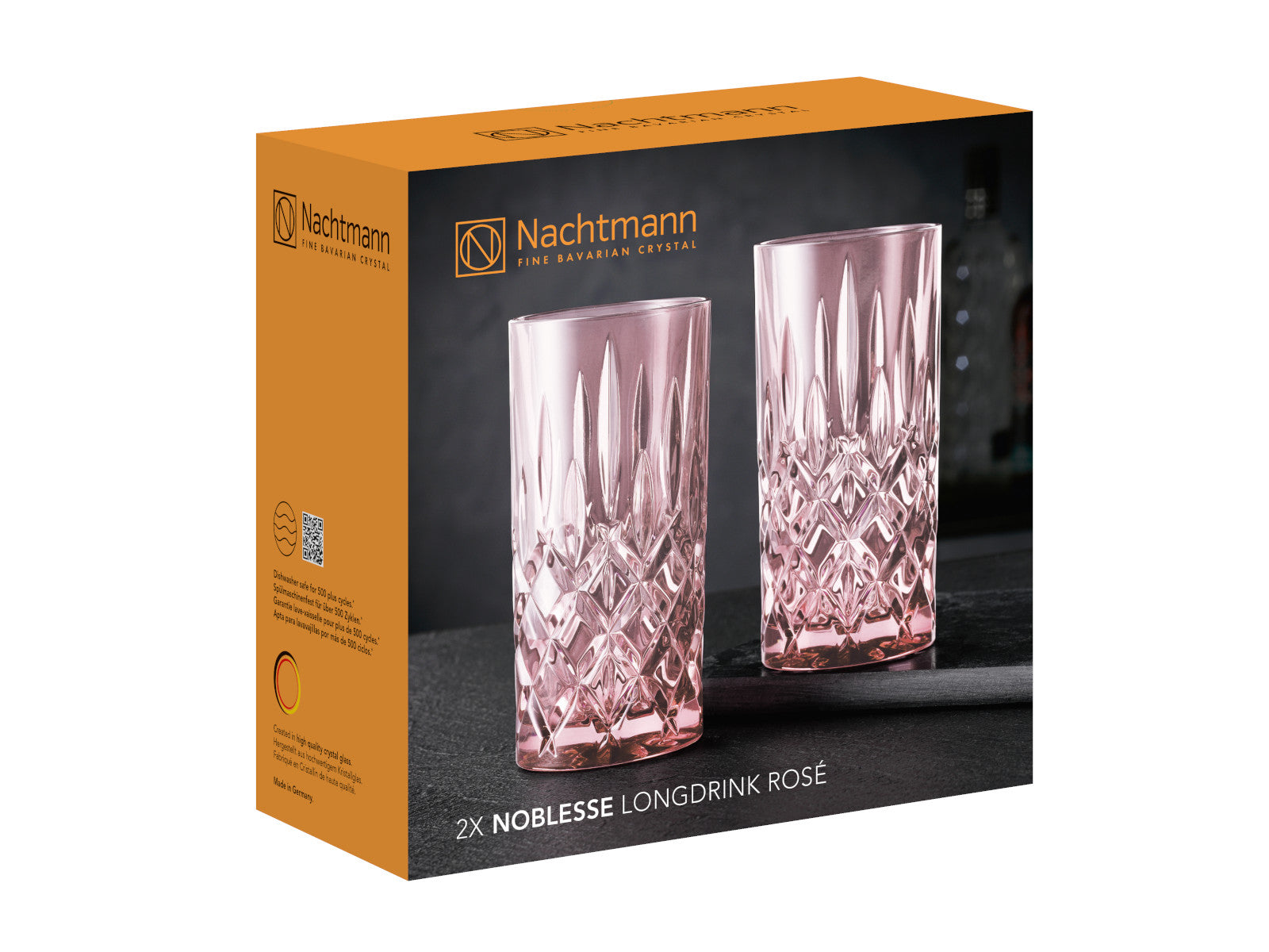 Nachtmann Noblesse Longdrink Rosé Set 2tlg
