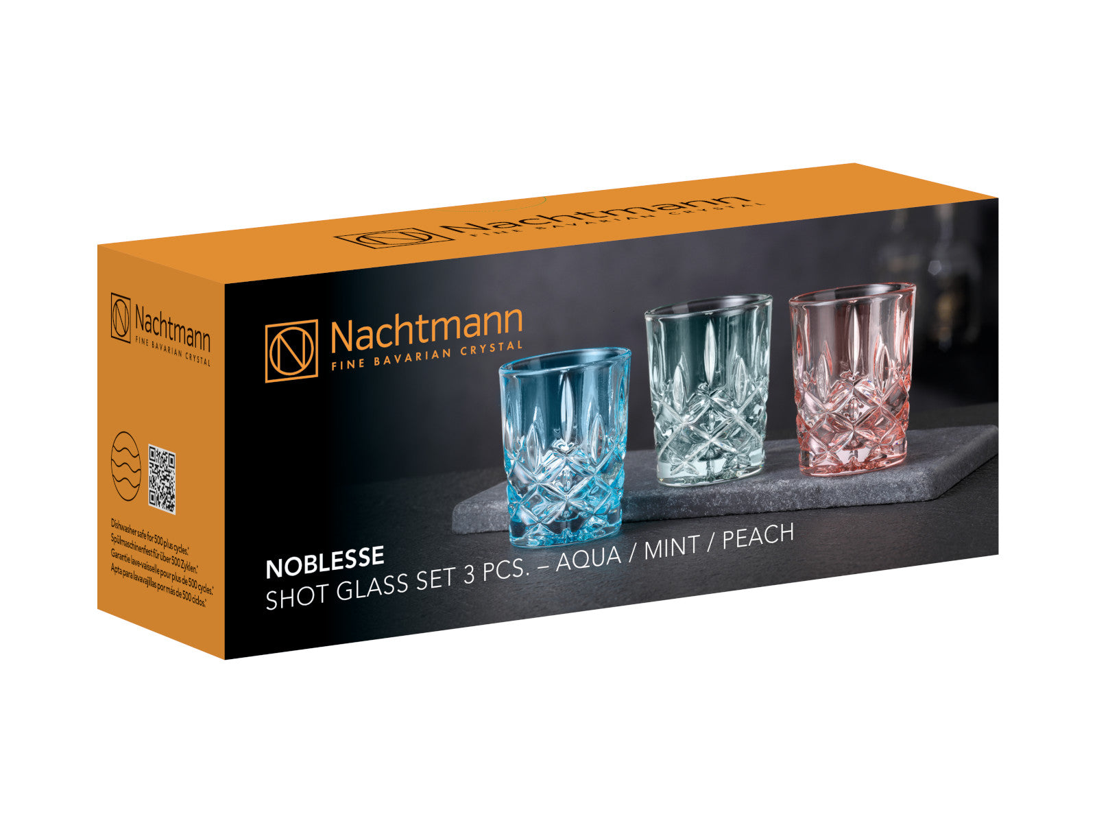 Nachtmann Noblesse Shot Glas/ Schnapsglas mehrfarbig Set 3tlg - Produktbild 4
