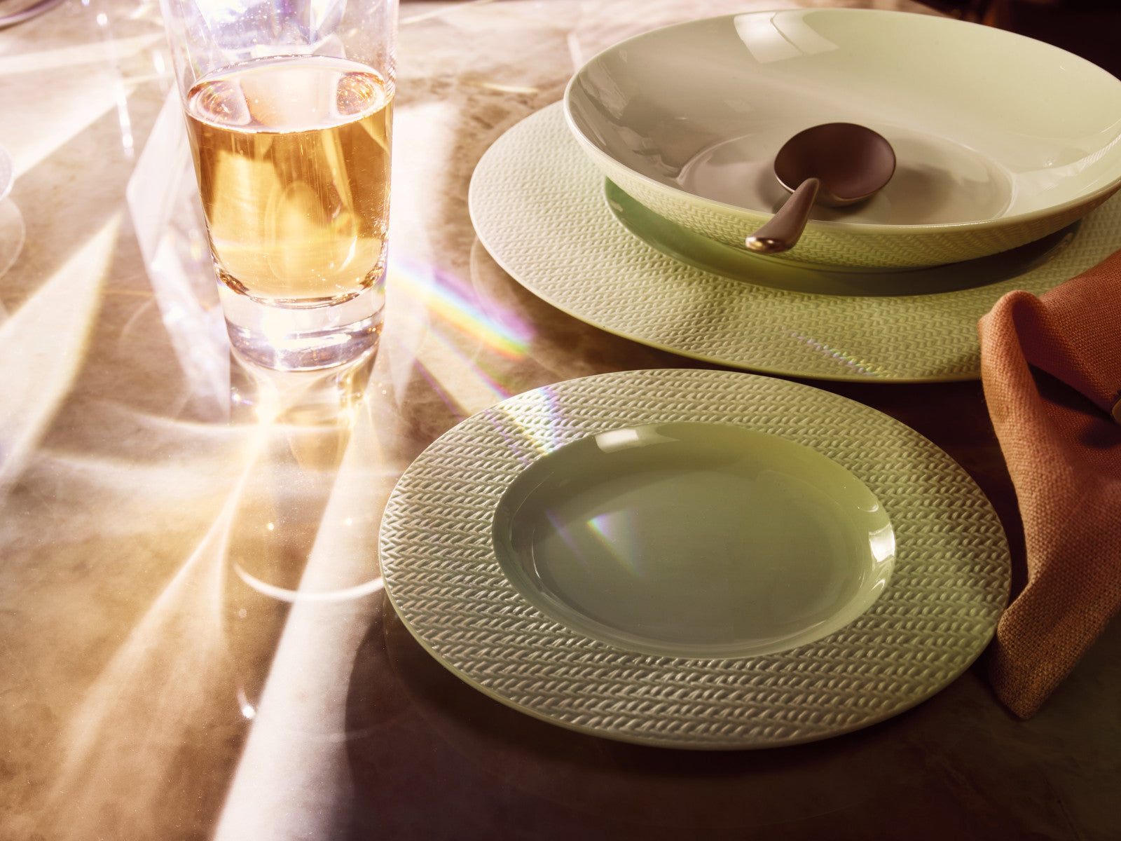 Rosenthal Kumi Mint tone Frühstücksteller 23cm - Produktbild 2