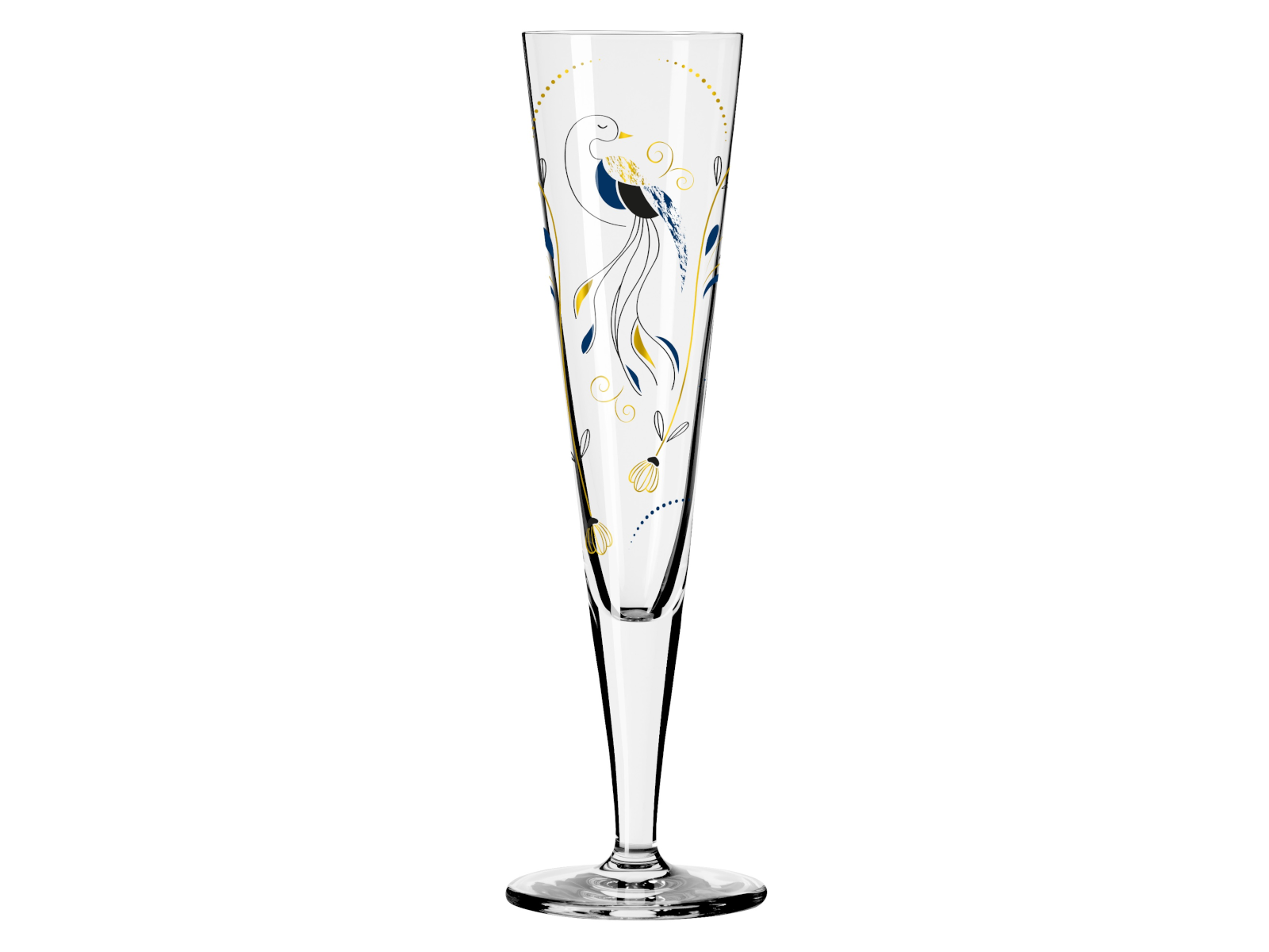 RITZENHOFF Goldnacht Champagnerglas (C. Kordes) H24 #43