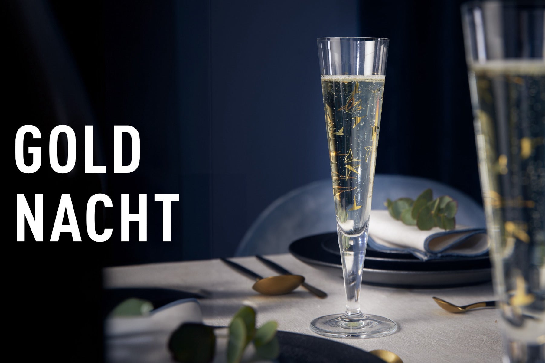 RITZENHOFF Goldnacht Champagnerglas (C. Kordes) H24 #43 - Produktbild 4