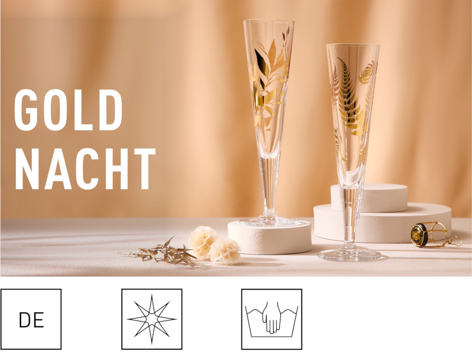 RITZENHOFF Goldnacht Champusglas (Z. Mubaza) #48 F25 - Produktbild 5
