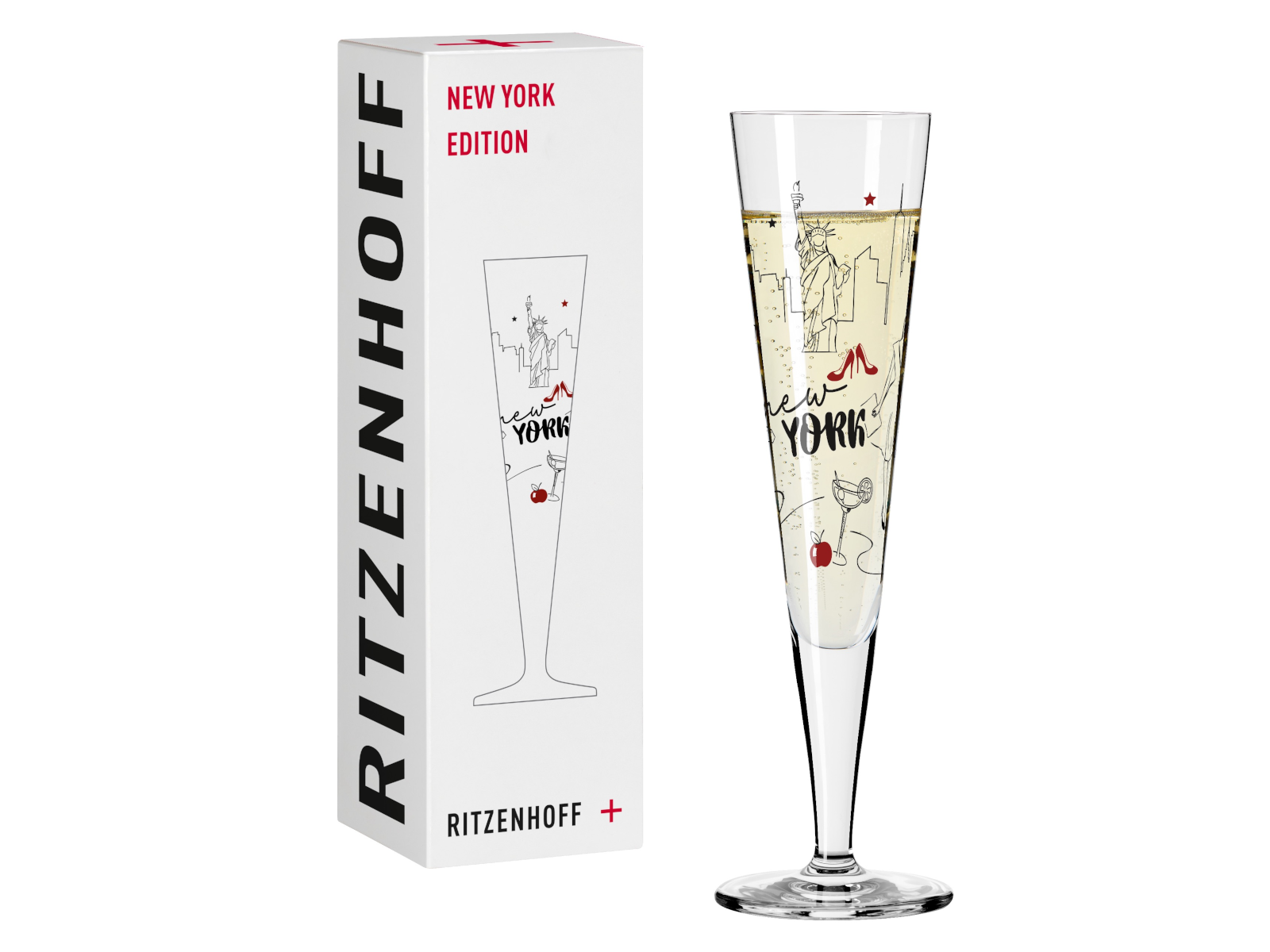 RITZENHOFF Champagnerglas New York (T. Kuhlmann) H24 - Produktbild 3