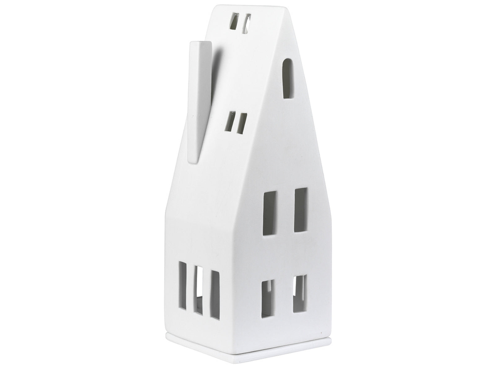 räder Lichthaus Spitzdach weiß 20cm