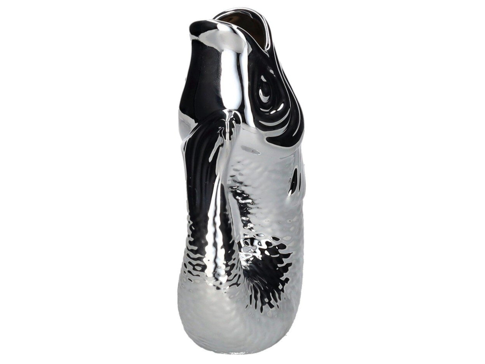 Giftcompany Monsieur Carafon Vase / Karaffe Fisch S silber 1,2l - Produktbild 2