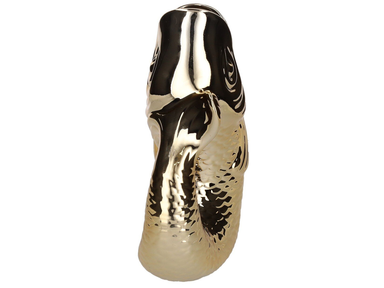 Giftcompany Monsieur Carafon Vase / Karaffe Fisch L gold 2,7l - Produktbild 2