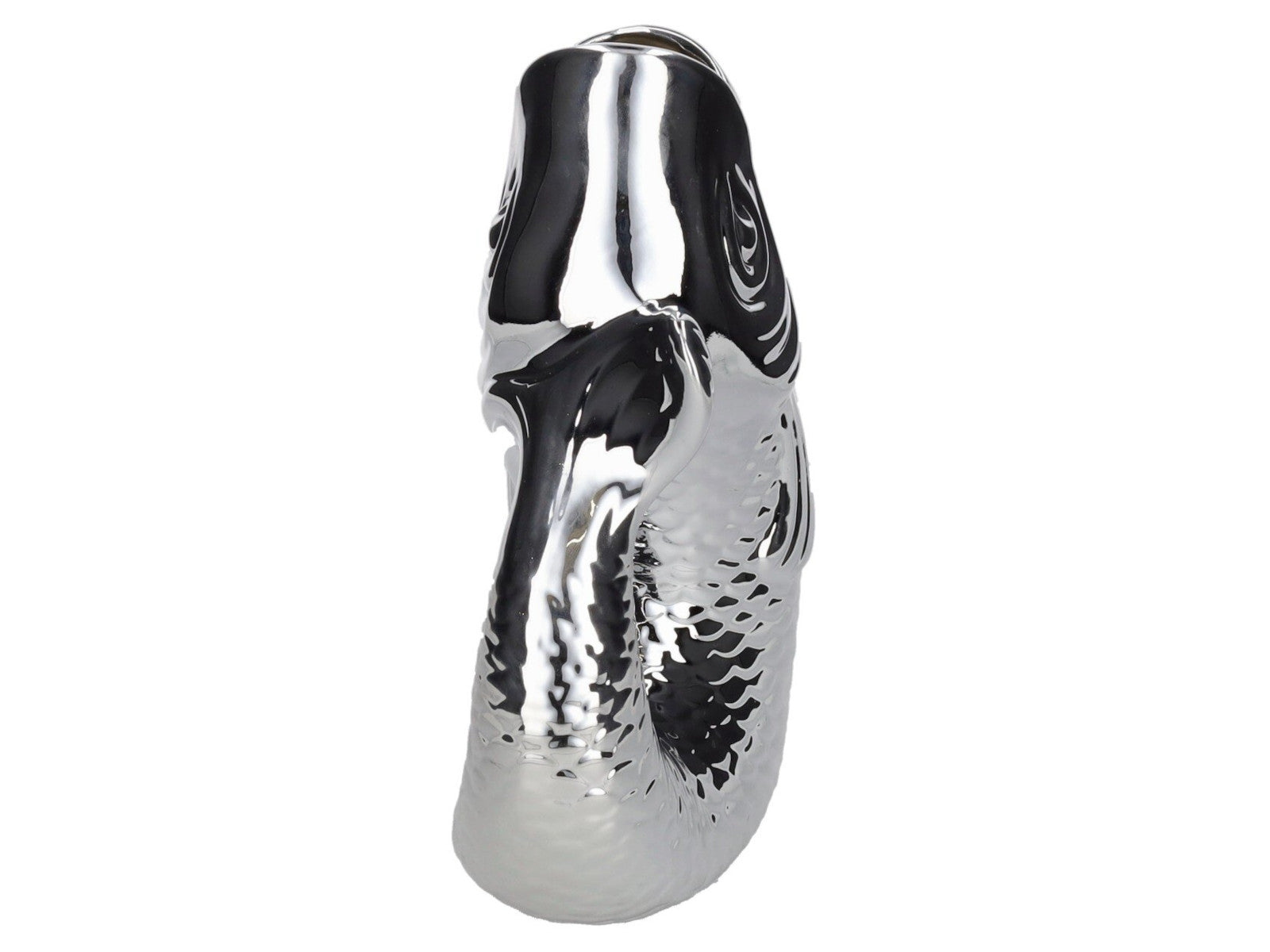 Giftcompany Monsieur Carafon Vase / Karaffe Fisch L silber 2,7l - Produktbild 2
