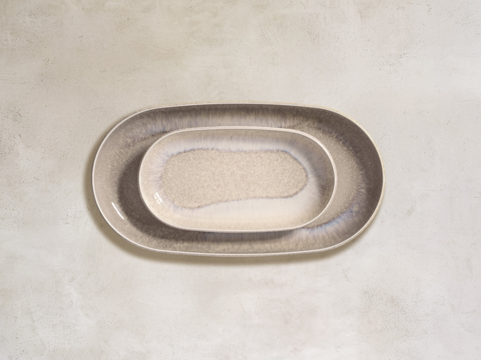 like. by Villeroy & Boch Perlemor Sand Servierplatte 34x20cm - Produktbild 3