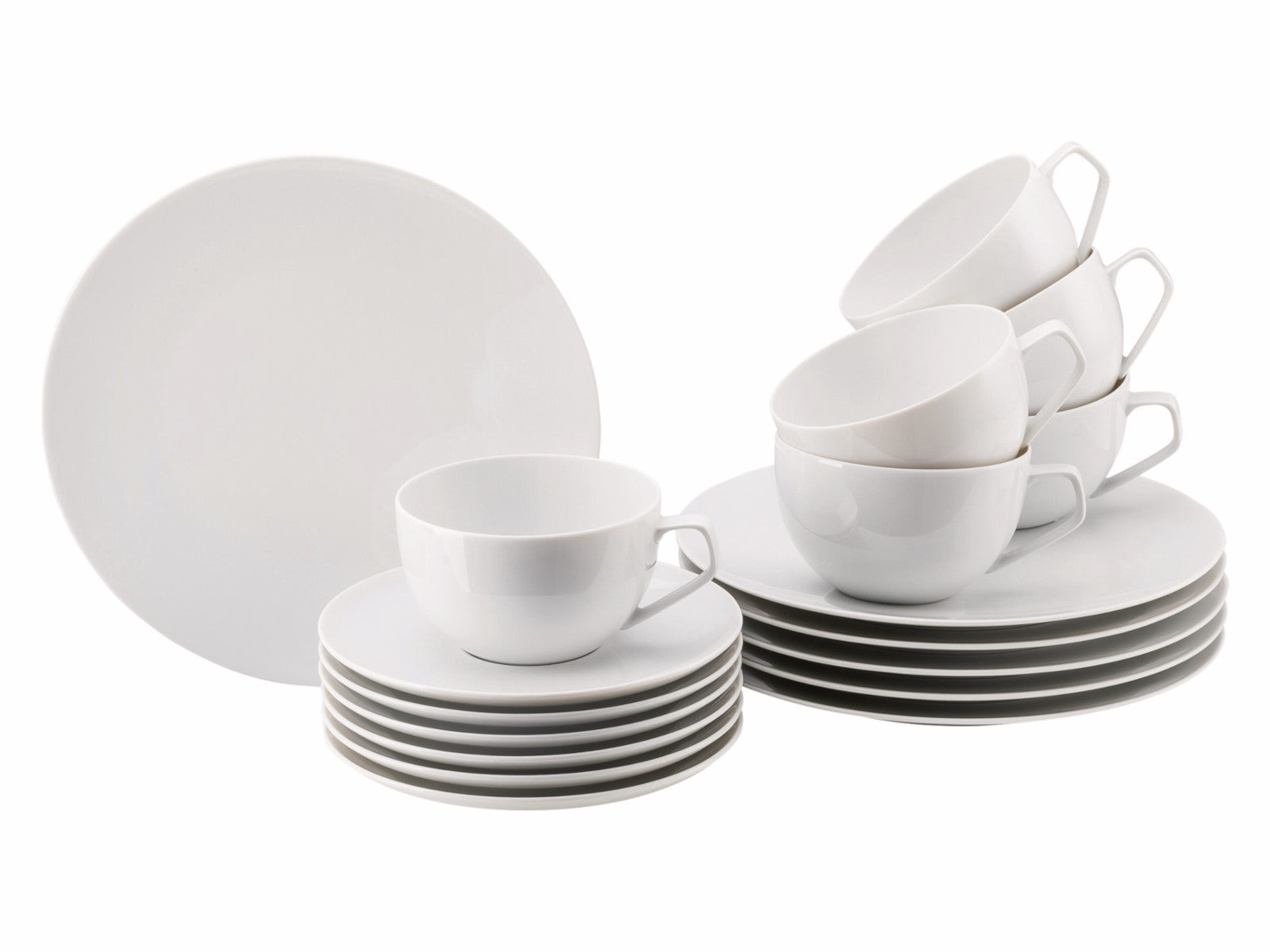 Rosenthal TAC Gropius Weiss Kaffeeset 18tlg