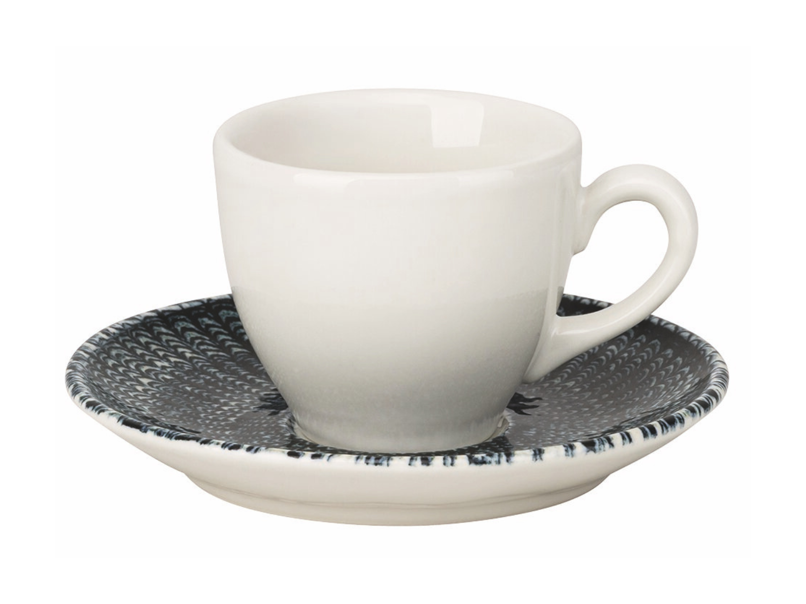 Thomas Sandora Darkblue Espressotasse mit Untertasse Set 2tlg