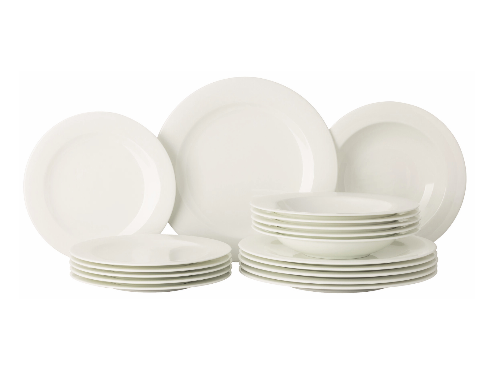 Thomas Sensai White Tellerset 18tlg