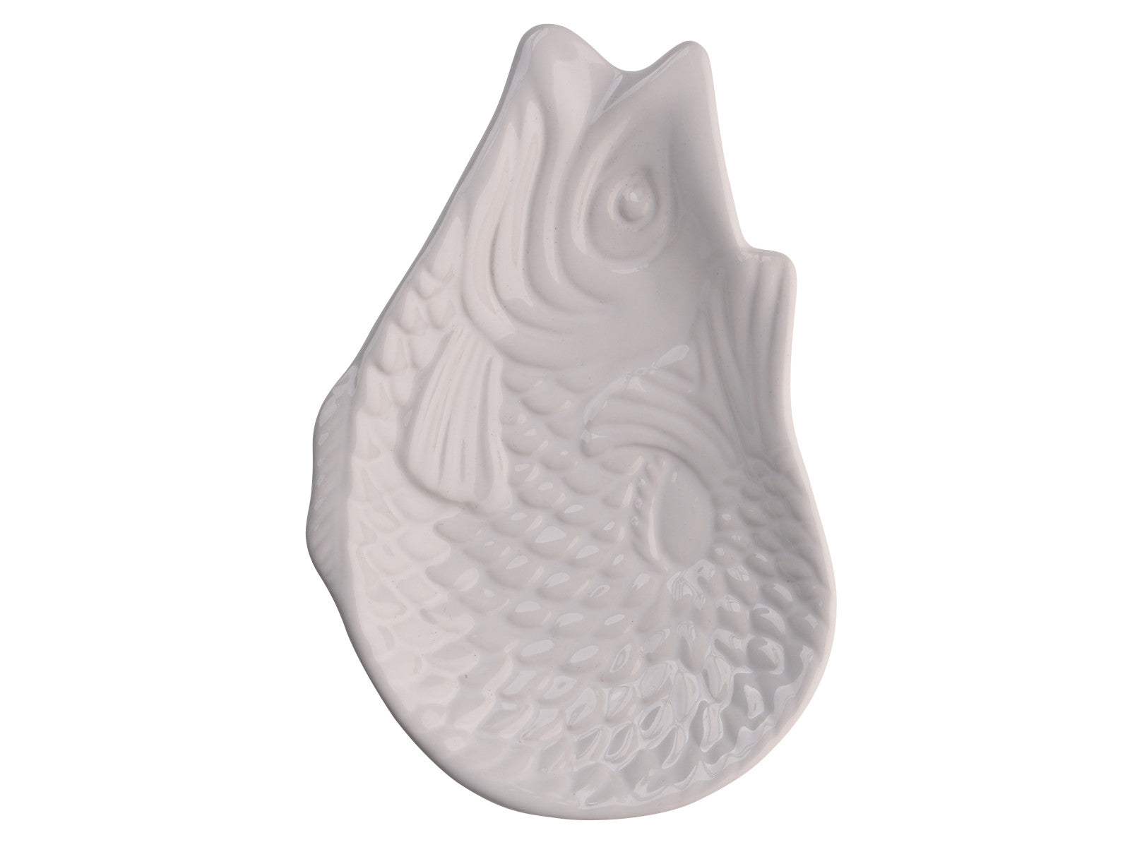 Giftcompany Monsieur Carafon Fisch Dekoteller weiß 12,5x8,3cm