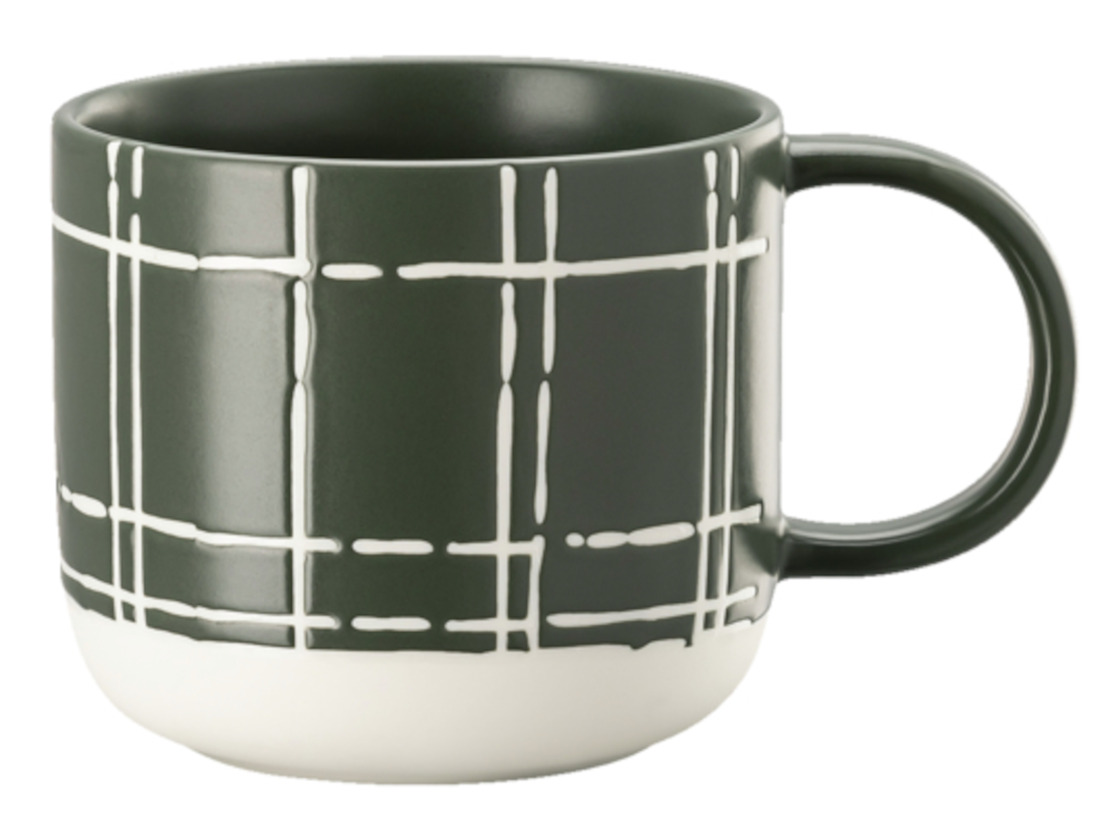 Thomas FUN Karo dark Becher mit Henkel 0,49l