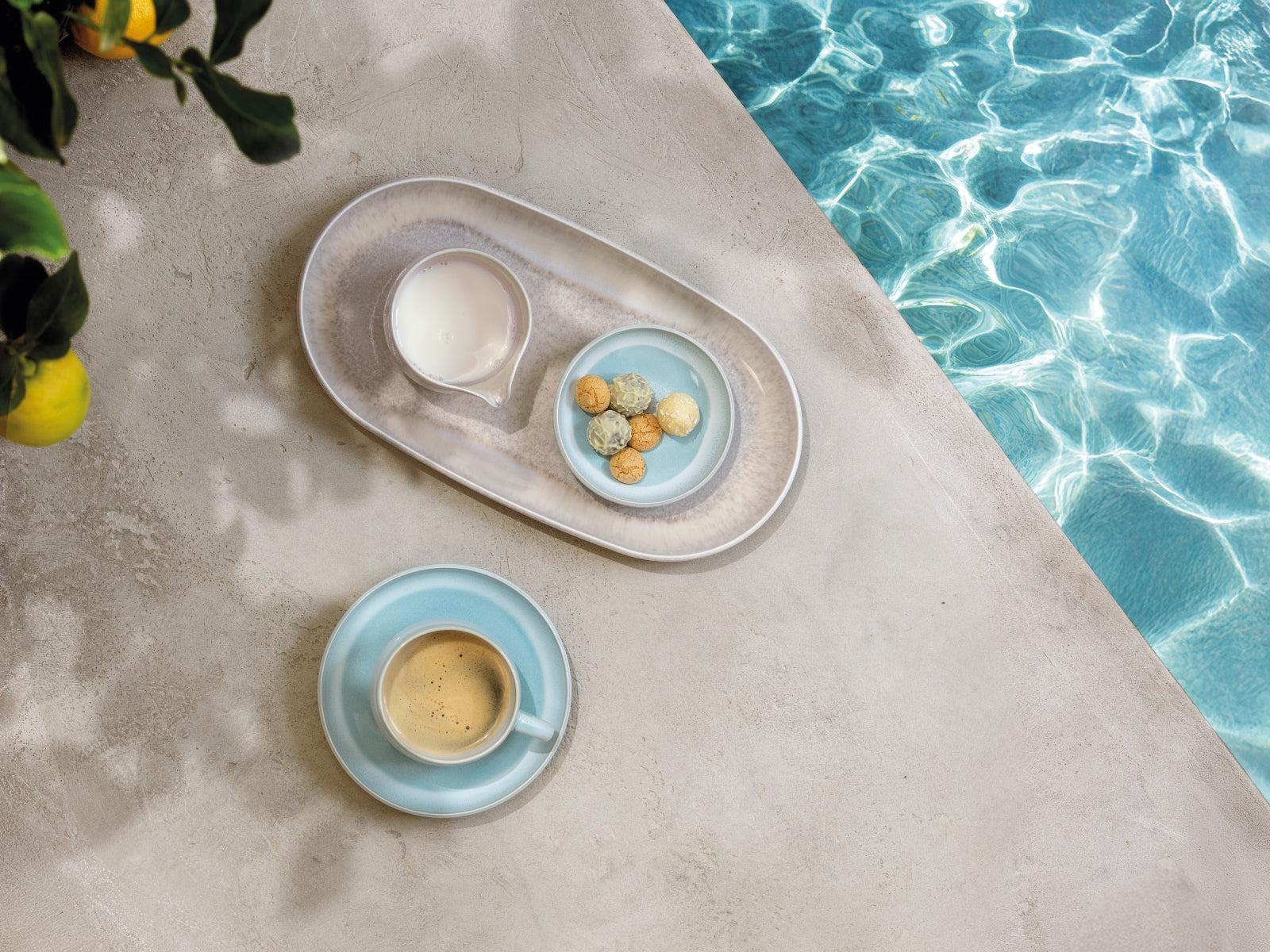 like. by Villeroy & Boch Perlemor Aqua Kaffeeuntertasse 16cm - Produktbild 5