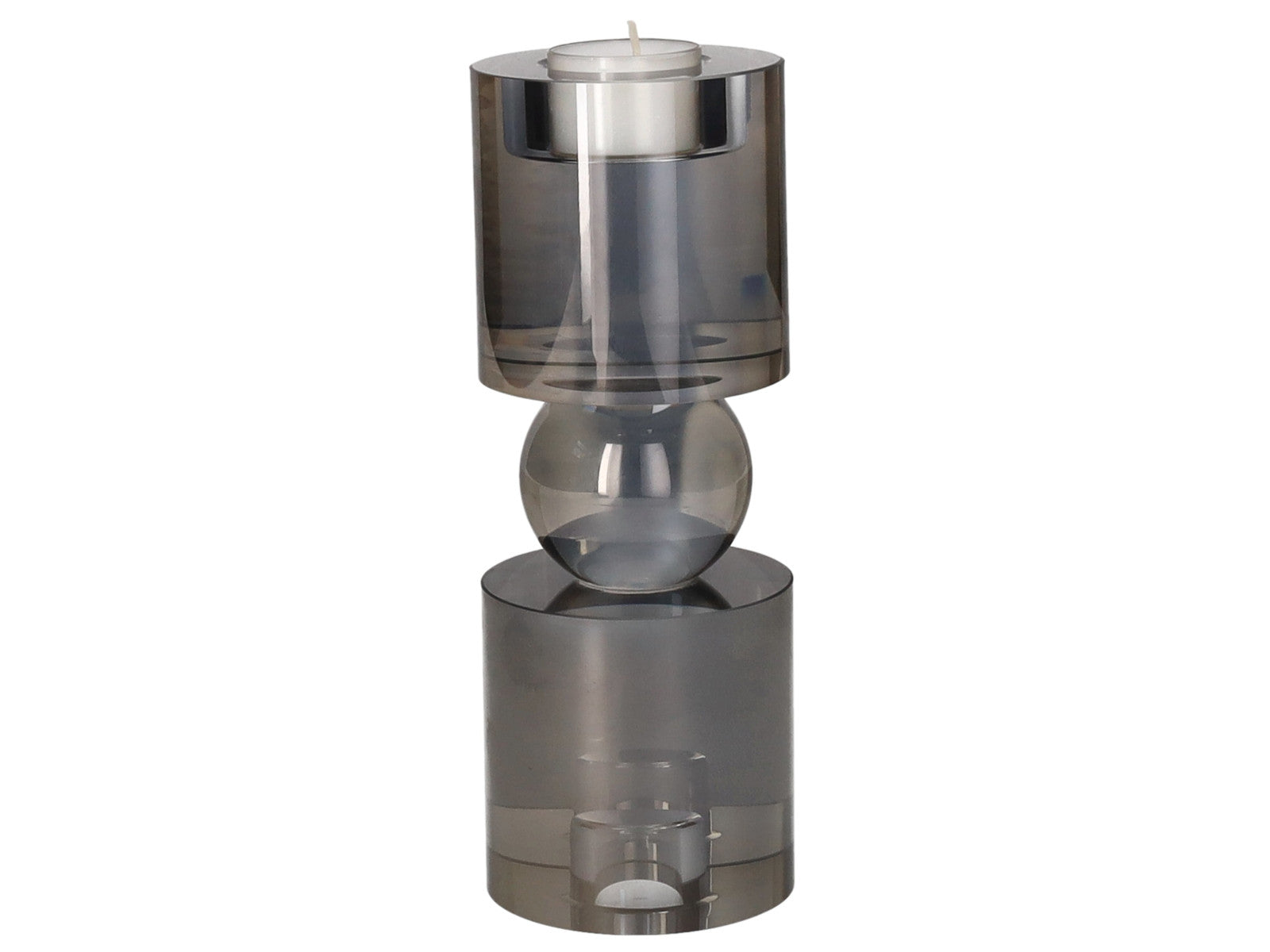 Giftcompany Sari Teelichthalter grau 21,5cm - Produktbild 2