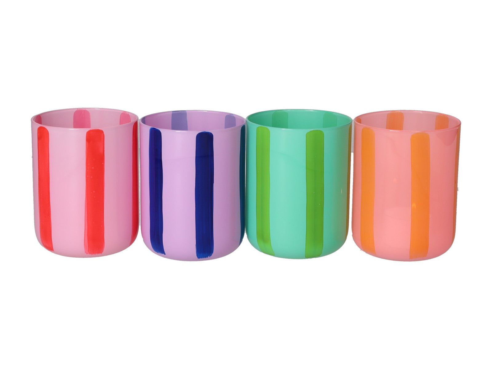 Giftcompany Linea Teelichthalter gestreift sortiert 8cm (1 Stück) - Produktbild 2