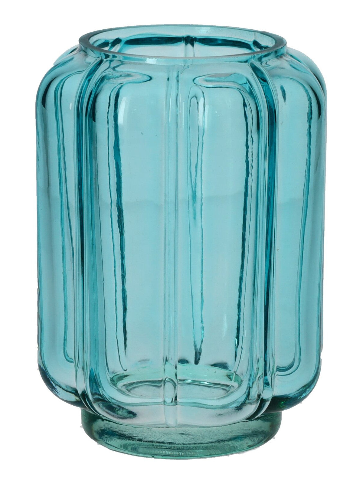 Giftcompany Jacquard Vase Wave S türkis 11cm