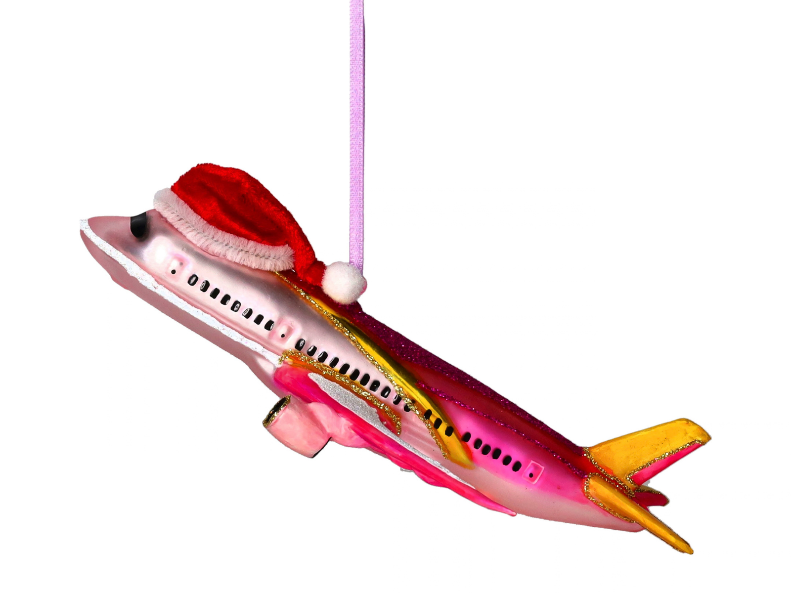 Giftcompany Hänger Flugzeug pink 17cm (1 Stück) - Produktbild 1