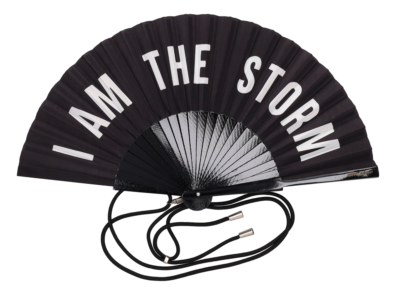 Giftcompany Fififan Fächer I am the Storm schwarz 23cm